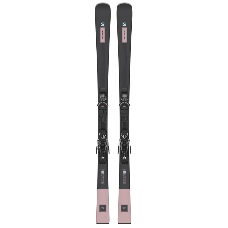Salomon S Max No8 Womens Skis with M11 GW Bindings-1